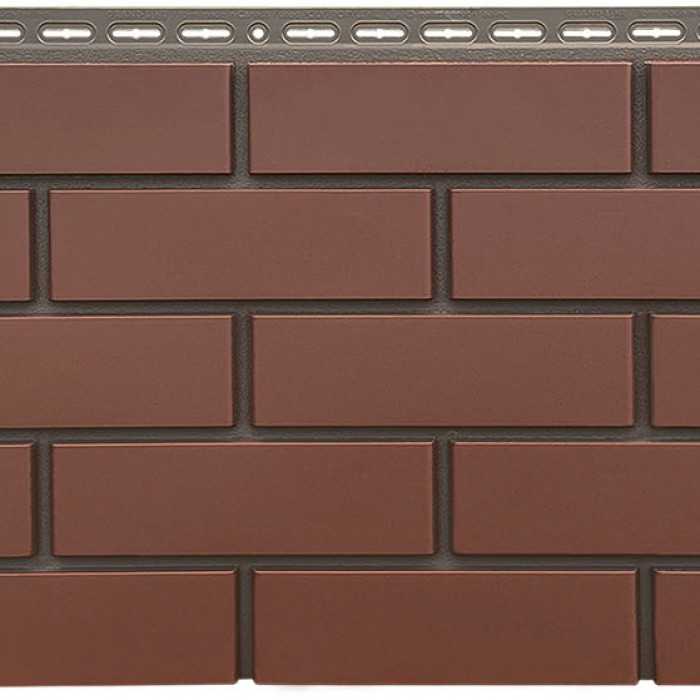 Фасадная панель Grand Line Кирпич клинкерный Элит Махагон